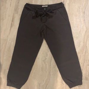 Loft charcoal capris